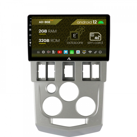 Navigații auto dedicate - Navigatie Dacia Logan PH1 (2004-2009), Android 12, E-Octacore / 2GB RAM + 32GB ROM, 9 Inch - AD-BGE9002+AD-BGRKIT368
