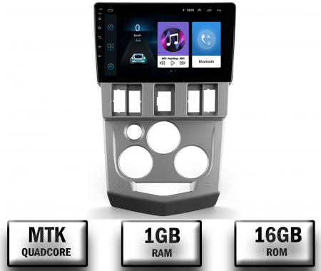 Dacia - Navigatie Dacia Logan PH1 (2004-2009), Android 10, P-Quadcore / 1GB RAM + 16GB ROM, 9 Inch - AD-BGP9001+AD-BGRKIT368