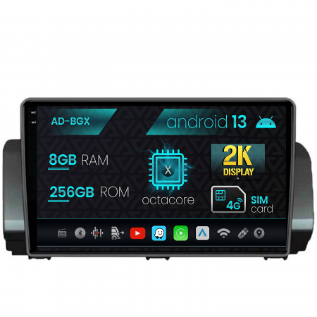 Dacia - Navigatie Dacia Sandero (2021-Prezent), Android 13, X-Octacore / 8GB RAM + 256GB ROM, 10.36 Inch - AD-BGX9008+AD-BGRKIT366V3