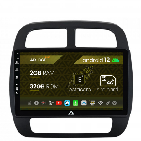 Dacia - Navigatie Dacia Spring (2021- Prezent), Android 12, E-Octacore / 2GB RAM + 32GB ROM, 9 Inch - AD-BGE9002+AD-BGRKIT366V4s