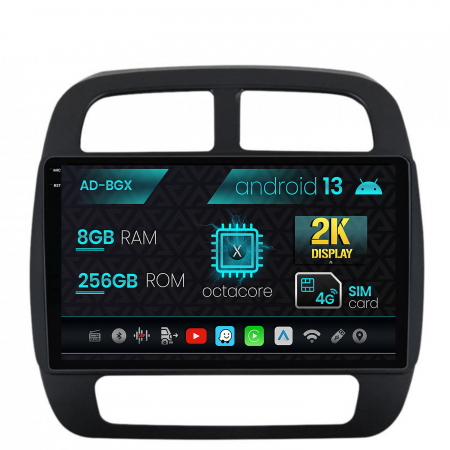 Dacia - Navigatie Dacia Spring (2021- Prezent), Android 13, X-Octacore / 8GB RAM + 256GB ROM, 9.5 Inch - AD-BGX9008+AD-BGRKIT366V4s
