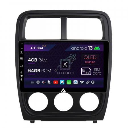 Dodge - Navigatie Dodge Caliber (2010-2012), Android 13, A-Octacore / 4GB RAM + 64GB ROM, 9 Inch - AD-BGA9004+AD-BGRKIT295V2