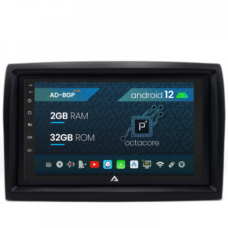 Fiat - Navigatie Fiat Ducato, Citroen Jumper, Peugeot Boxer, Android 12, P-Octacore / 2GB RAM + 32GB ROM, 7 Inch - AD-BGP1002+AD-BGRFI0262DIN