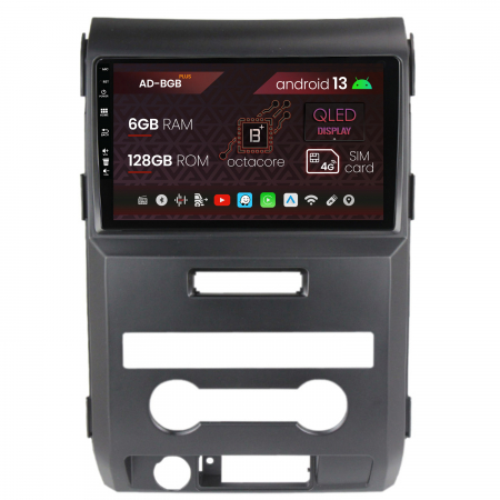 F150 2008-2014 - Navigatie Ford F150 (2008-2014), Android 13, B-Octacore / 6GB RAM + 128GB ROM, 9 Inch - AD-BGB9006+AD-BGRKIT138
