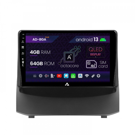 Fiesta 2009-2012 - Navigatie Ford Fiesta (2009-2012), Android 13, A-Octacore / 4GB RAM + 64GB ROM, 9 Inch - AD-BGA9004+AD-BGRKIT131-0912
