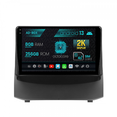 Fiesta 2013-2017 - Navigatie Ford Fiesta (2013-2017), Android 13, X-Octacore / 8GB RAM + 256GB ROM, 9.5 Inch - AD-BGX9008+AD-BGRKIT131-1317