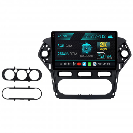 Mondeo 2012- - Navigatie Ford Mondeo (2011-2013), Android 13, X-Octacore / 8GB RAM + 256GB ROM, 9.5 Inch - AD-BGX9008+AD-BGRKIT128