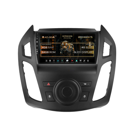 Ford - Navigáció Ford Transit (2015-2021), Android, A-Octacore / 4GB RAM + 64GB ROM, 9 Inch - AD-BGA9004+AD-BGRKIT113