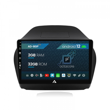 IX35 2009-2016 - Navigatie Hyundai IX35 (2009-2015), Android 12, P-Octacore / 2GB RAM + 32GB ROM, 10.1 Inch - AD-BGP10002+AD-BGRKIT189