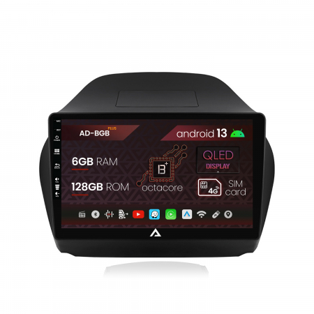 IX35 2009-2016 - Navigatie Hyundai IX35 (2009-2015), Android 13, B-Octacore / 6GB RAM + 128GB ROM, 10.1 Inch - AD-BGB10006+AD-BGRKIT189