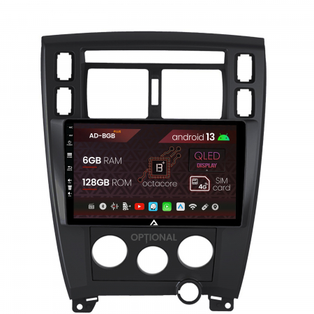 Hyundai - Navigatie Hyundai Tucson (2006-2013), Android 13, B-Octacore / 6GB RAM + 128GB ROM, 10.36 Inch - AD-BGB10006+AD-BGRKIT200B