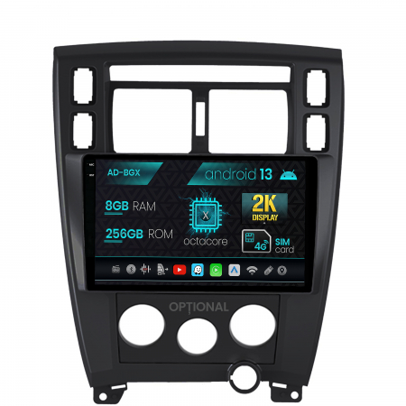 Hyundai - Navigatie Hyundai Tucson (2006-2013), Android 13, X-Octacore / 8GB RAM + 256GB ROM, 10.36 Inch - AD-BGX10008+AD-BGRKIT200B