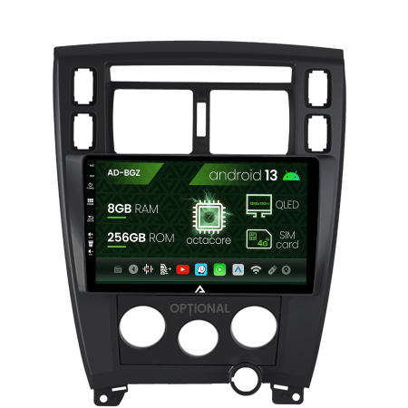 Hyundai - Navigatie Hyundai Tucson (2006-2013), Android 13, Z-Octacore / 8GB RAM + 256GB ROM, 10.1 Inch - AD-BGZ10008+AD-BGRKIT200B