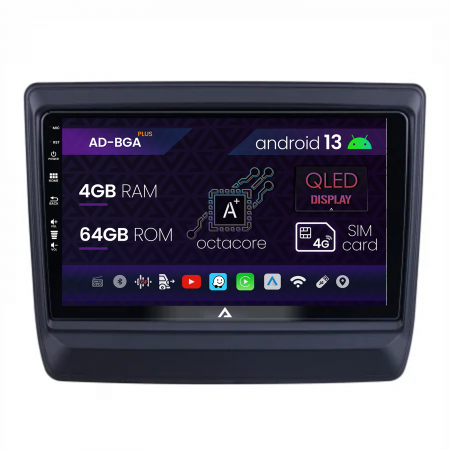 Navigații auto dedicate - Navigatie Isuzu D-MAX (2020+), Android 13, A-Octacore / 4GB RAM + 64GB ROM, 9 Inch - AD-BGA9004+AD-BGRKIT316