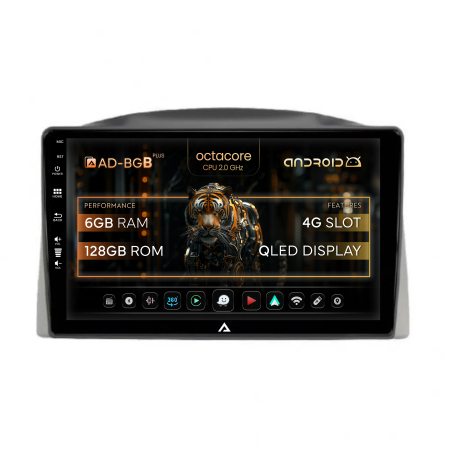 Grand Cherokee 2004-2007 - Navigation Jeep Grand Cherokee (2005-2007), Android, B-Octacore / 6GB RAM + 128GB ROM, 10.1 Inch - AD-BGB10006+AD-BGRKIT284