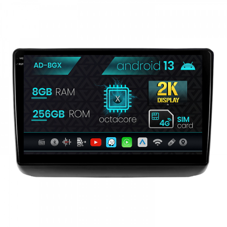 Navigații auto dedicate - Navigatie Jeep Grand Cherokee (2013-2020), Android 13, X-Octacore / 8GB RAM + 256GB ROM, 9.5 Inch - AD-BGX9008+AD-BGRKIT298