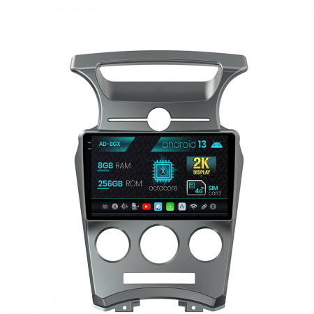 Kia - Navigatie Kia Carens (2007-2011), Android 13, X-Octacore / 8GB RAM + 256GB ROM, 9.5 Inch - AD-BGX9008+AD-BGRKIT209