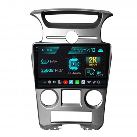 Kia - Navigatie Kia Carens (2007-2011), Android 13, X-Octacore / 8GB RAM + 256GB ROM, 9.5 Inch - AD-BGX9008+AD-BGRKIT209V2