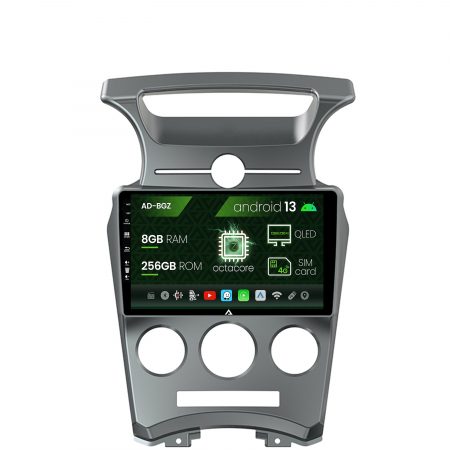 Navigații auto dedicate - Navigatie Kia Carens (2007-2011), Android 13, Z-Octacore / 8GB RAM + 256GB ROM, 9 Inch - AD-BGZ9008+AD-BGRKIT209