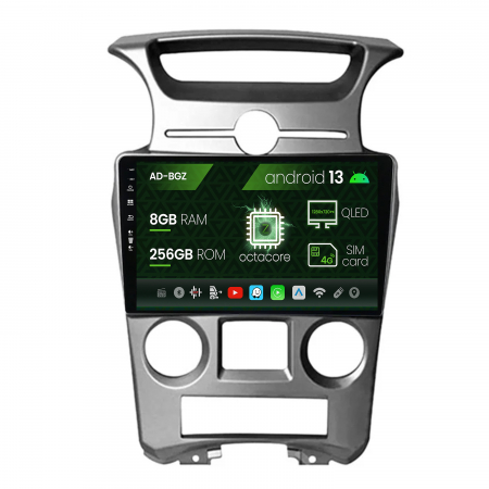Kia - Navigatie Kia Carens (2007-2011), Android 13, Z-Octacore / 8GB RAM + 256GB ROM, 9 Inch - AD-BGZ9008+AD-BGRKIT209V2