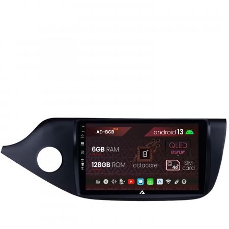 Navigații auto dedicate - Navigatie Kia CEED (2012-2018), Android 13, B-Octacore / 6GB RAM + 128GB ROM, 9 Inch - AD-BGB9006+AD-BGRKIT149