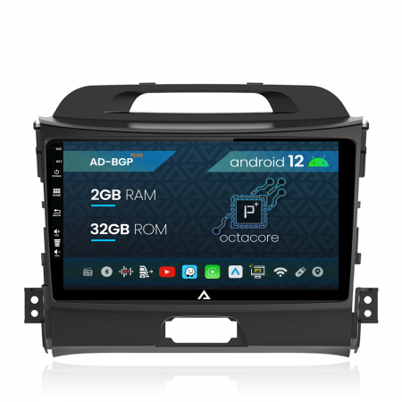Kia - Navigatie KIA Sportage (2010-2016), Android 12, P-Octacore / 2GB RAM + 32GB ROM, 9 Inch - AD-BGP9002+AD-BGRKIT146