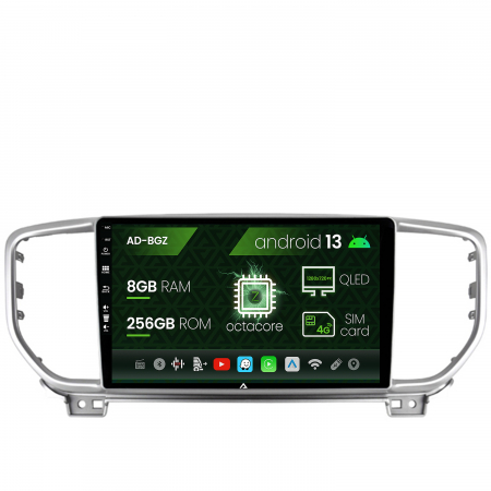 Sportage 2018 -&#62;&#62; - Navigatie Kia Sportage (2018+), Android 13, Z-Octacore / 8GB RAM + 256GB ROM, 9 Inch - AD-BGZ9008+AD-BGRKIT150