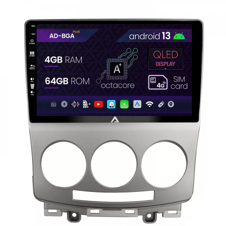 Navigații auto dedicate - Navigatie Mazda 5 (2005-2010), Android 13, A-Octacore / 4GB RAM + 64GB ROM, 9 Inch - AD-BGA9004+AD-BGRKIT324