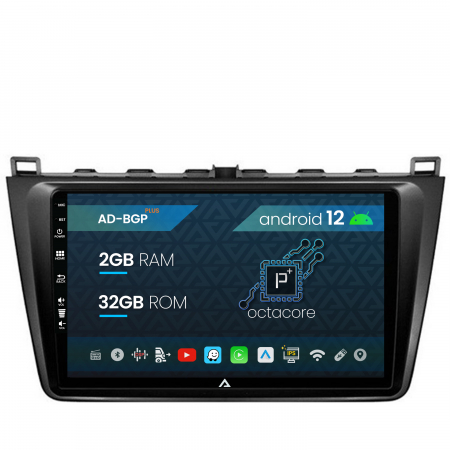 Mazda - Navigatie Mazda 6 (2008-2013), Android 12, P-Octacore / 2GB RAM + 32GB ROM, 9 Inch - AD-BGP9002+AD-BGRKIT328