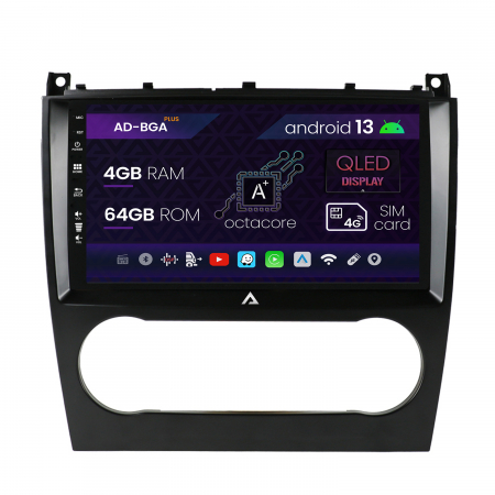 Navigații auto dedicate - Navigatie Mercedes Benz G-Class W463 (2009-2012), Android 13, A-Octacore / 4GB RAM + 64GB ROM, 9 INCH - AD-BGA9004+AD-BGRKIT414v2