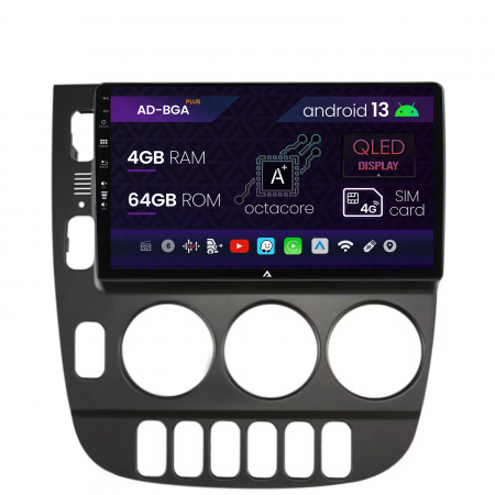 Navigații auto dedicate - Navigatie Mercedes Benz ML W163 (1998-2005), Android 13, A-Octacore / 4GB RAM + 64GB ROM, 9 Inch - AD-BGA9004+AD-BGRKIT405V2