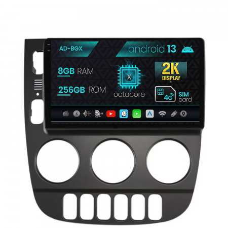 Mercedes Benz - Navigatie Mercedes Benz ML W163 (1998-2005), Android 13, X-Octacore / 8GB RAM + 256GB ROM, 9.5 Inch - AD-BGX9008+AD-BGRKIT405V3