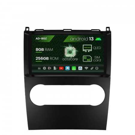 Mercedes Benz - Navigatie Mercedes Benz A/B Class (2004-2011), Android 13, Z-Octacore / 8GB RAM + 256GB ROM, 9 Inch - AD-BGZ9008+AD-BGRKIT420
