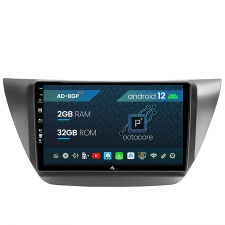 Lancer 2003-2007 - Navigatie Mitsubishi Lancer (2003-2007), Android 12, P-Octacore / 2GB RAM + 32GB ROM, 9 Inch - AD-BGP9002+AD-BGRKIT282