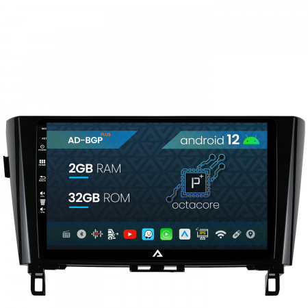 Nissan - Navigatie Nissan Qashqai / X-trail (2013-2020), Android 12, P-Octacore / 2GB RAM + 32GB ROM, 10.1 Inch - AD-BGP10002+AD-BGRKIT162