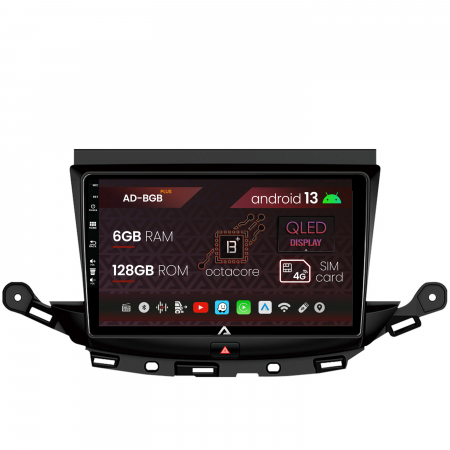 Navigații auto dedicate - Navigatie Opel Astra K, Android 13, B-Octacore / 6GB RAM + 128GB ROM, 9 Inch - AD-BGB9006+AD-BGRKIT251