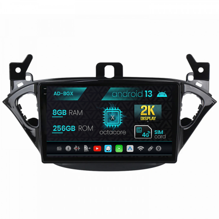Navigații auto dedicate - Navigatie Opel Corsa E (2013-2019), Android 13, X-Octacore / 8GB RAM + 256GB ROM, 9 Inch - AD-BGX9008+AD-BGRKIT387