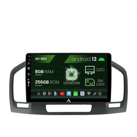 Insignia 2008-2013 - Navigatie Opel Insignia (2008-2013), Android 13, Z-Octacore / 8GB RAM + 256GB ROM, 9 Inch - AD-BGZ9008+AD-BGRKIT254