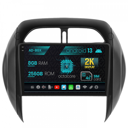 RAV4 2001-2005 - Navigatie Toyota RAV4 (2003-2005), Android 13, X-Octacore / 8GB RAM + 256GB ROM, 9.5 Inch - AD-BGX9008+AD-BGRKIT109V4