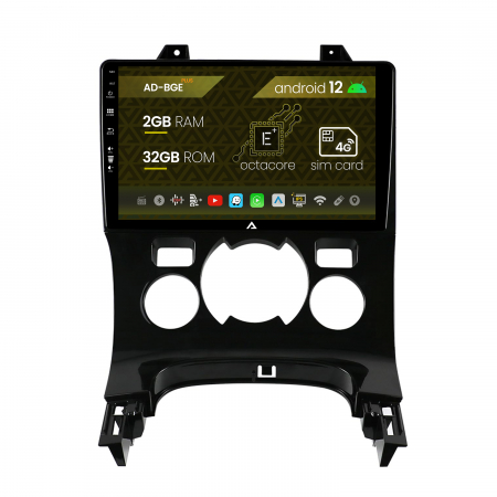 5008 (2009-2017) - Navigatie Peugeot 3008/5008, Android 12, E-Octacore / 2GB RAM + 32GB ROM, 9 Inch - AD-BGE9002+AD-BGRKIT259