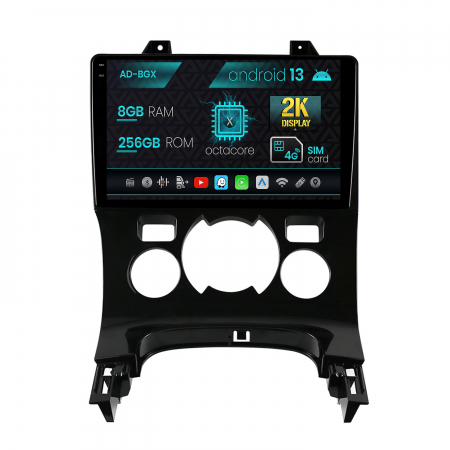 Peugeot - Navigatie Peugeot 3008/5008, Android 13, X-Octacore / 8GB RAM + 256GB ROM, 9.5 Inch - AD-BGX9008+AD-BGRKIT259