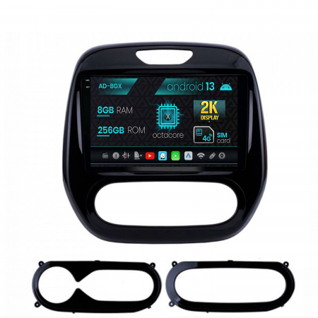 Navigații auto dedicate - Navigatie Renault Captur (2013-2019), Android 13, X-Octacore / 8GB RAM + 256GB ROM, 9.5 Inch - AD-BGX9008+AD-BGRKIT378