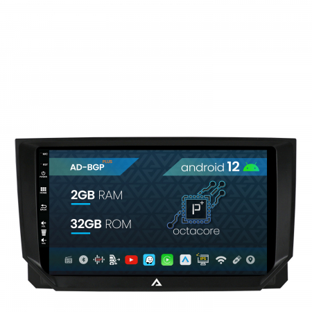 Ibiza 2017 - &#62;&#62; - Navigatie Seat Ibiza / Arona (2017-2021), Android 12, P-Octacore / 2GB RAM + 32GB ROM, 9 Inch - AD-BGP9002+AD-BGRKIT045