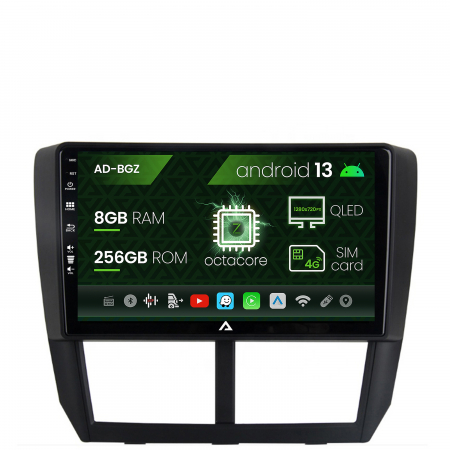 Subaru - Navigatie Subaru Forester (2007-2013), Android 13, Z-Octacore / 8GB RAM + 256GB ROM, 9 Inch - AD-BGZ9008+AD-BGRKIT333