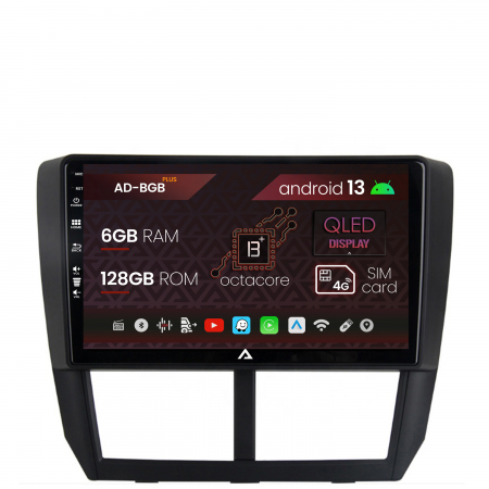Subaru - Navigatie Subaru Forester (2007-2013), Android 13, B-Octacore / 6GB RAM + 128GB ROM, 9 Inch - AD-BGB9006+AD-BGRKIT333