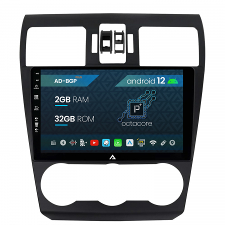 Subaru - Navigatie Subaru Forester (2012-2018), Android 12, P-Octacore / 2GB RAM + 32GB ROM, 9 Inch - AD-BGP9002+AD-BGRKIT334