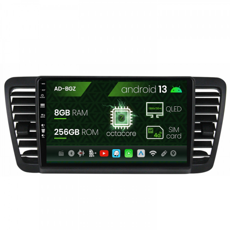 Subaru - Navigatie Subaru Legacy (2004-2010), Android 13, Z-Octacore / 8GB RAM + 256GB ROM, 9 Inch - AD-BGZ9008+AD-BGRKIT338