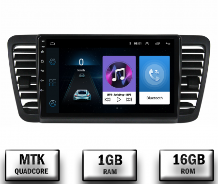 Subaru - Navigatie Subaru Legacy (2004-2010), Android 10, P-Quadcore / 1GB RAM + 16GB ROM, 9 Inch - AD-BGP9001+AD-BGRKIT338