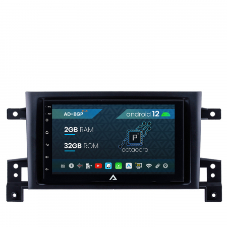 Suzuki - Navigatie Suzuki Grand Vitara (2004-2014), Android 12, P-Octacore / 2GB RAM + 32 ROM, 7 Inch - AD-BGP1002+AD-BGRSU0122DIN