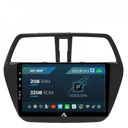 Suzuki - Navigatie Suzuki SX4 S-Cross (2014-2020), Android 12, P-Octacore / 2GB RAM + 32GB ROM, 9 Inch - AD-BGP9002+AD-BGRKIT305